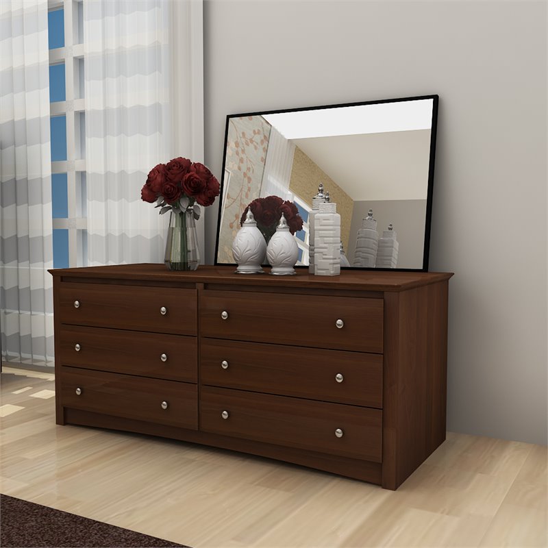 4 Piece Furniture Set with 2 Nightstands Dresser and Chest ...