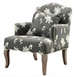 Living Room Set with Accent Chair, Tray Tables, and Storage Stand