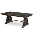 Home Square 4 Piece Traditional Dining Set in Peppercorn