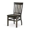 Home Square 4 Piece Traditional Dining Set in Peppercorn