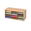 3 Piece Office Accessory Set with Compartment Mail Organizers