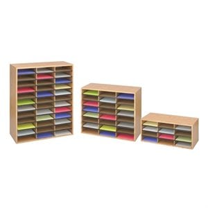3 Piece Office Accessory Set with Compartment Mail Organizers