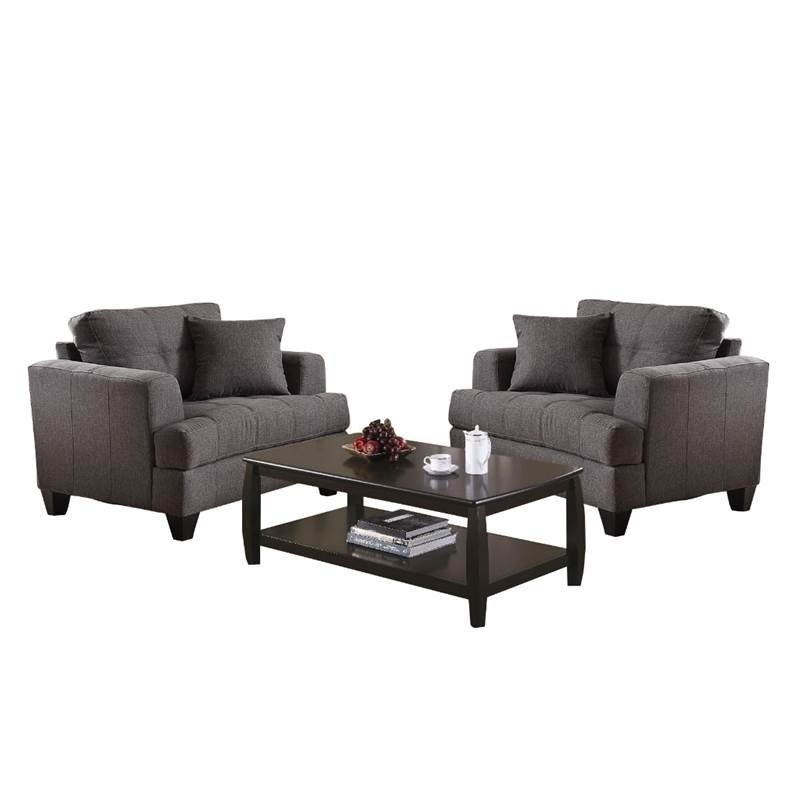 3 Piece Living Room Set With Coffee Table And Of 2 Tufted Living Room Set With Coffee Table