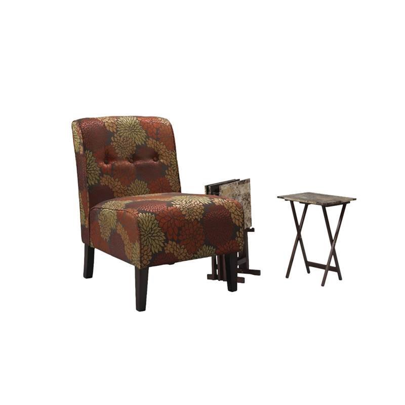 Accent chair outlet and table set