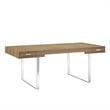 2 Piece Office Set with Modern Desk and Mobile Chair