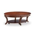 3 Piece Transitional Coffee and End Table Set in Cherry