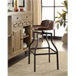 Three Piece Counter Height Bar Table with Adjustable Bar Stools Set
