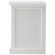 Set of 2 Nightstands with Dividers in White
