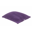 Set of 2 Pouf Purple Beanbag Microplush 3 in 1 Ottoman Chair Pillow