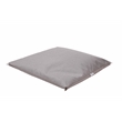 Set of 2 Magic Pouf Grey Linen Beanbag 3 in 1 Ottoman Chair Pillow