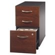 2 Drawer Lateral File and 3 Drawer Mobile Pedestal Set in Cherry