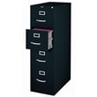 Value Pack (Set of 2) 4 Drawer Letter File Cabinet in Black