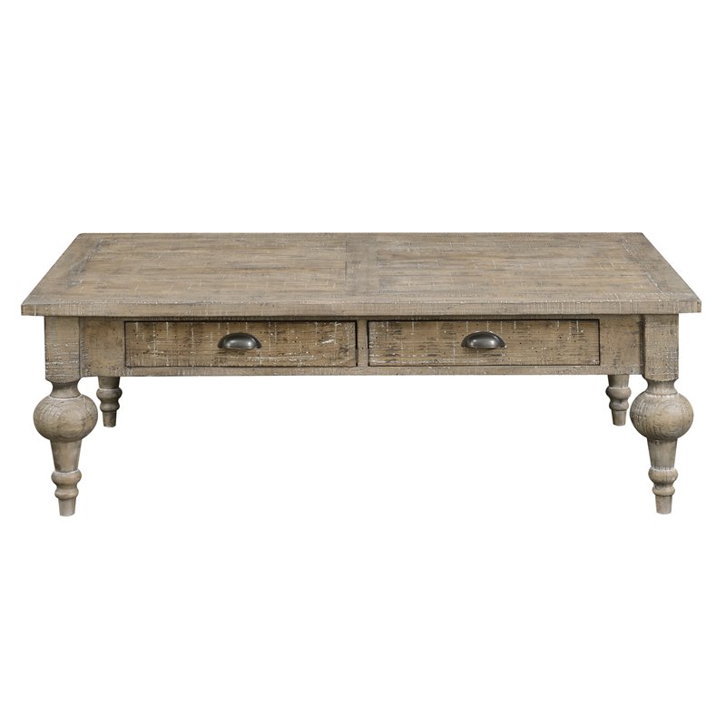 3 Piece Table Set With Coffee And 2 Matching End Tables In Sandstone Gray 3 Piece Table Set With Coffee And 2 Matching End Tables In Sandstone Gray