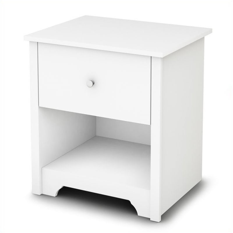 6 Drawer Double Dresser 5 Drawer Dresser and 2 Nightstands Set in Pure White