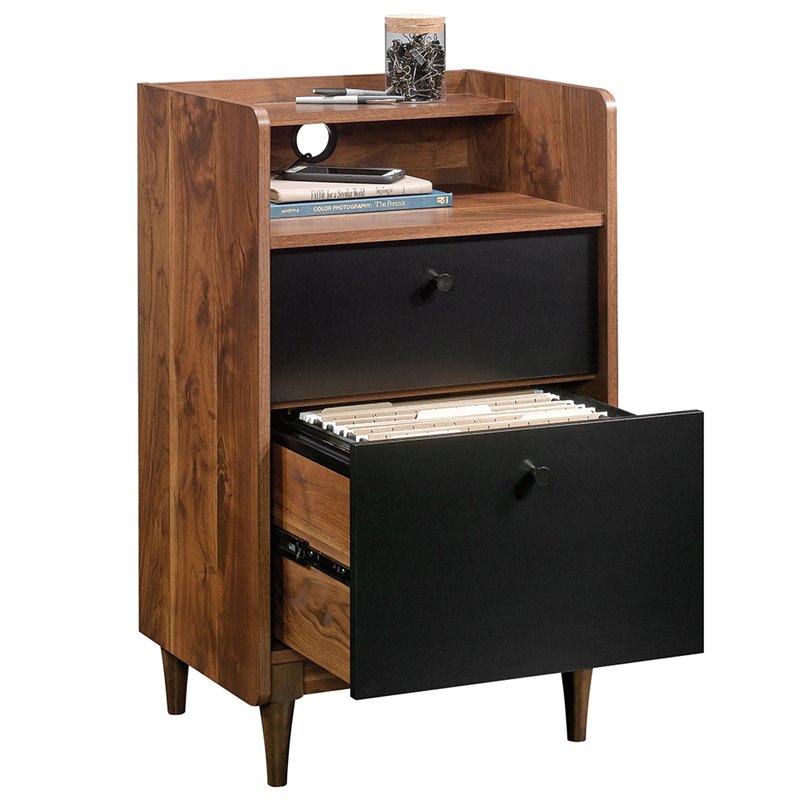 2 Piece Writing Desk and File Set in Grand Walnut 2020050PKG