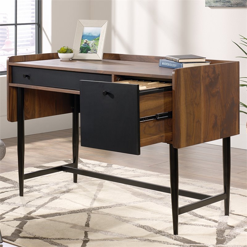 2 Piece Writing Desk and File Set in Grand Walnut 2020050PKG