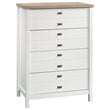 Home Square 2 Piece Bedroom Set with Dresser and Chest in Soft White