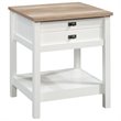 2 Piece Bedroom Set with Dresser and Nightstand in Soft White