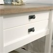 2 Piece Bedroom Set with Dresser and Nightstand in Soft White