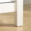 3 Piece Bedroom Set with Dresser and 2 Nightstands in Soft White