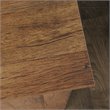 2 Piece Mid Century Bookcase and Craft Table Set in Vintage Oak
