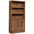 2 Piece Mid Century Bookcase and Craft Table Set in Vintage Oak