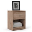 2 Piece Dresser and Nightstand Bedroom Set in Jackson Hickory