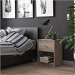 3 Piece Dresser and Nightstand Bedroom Set in Jackson Hickory