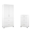 Home Square 2 Piece Storage Set with 36