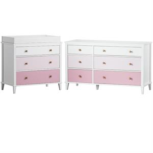 home square kids set with 3 drawer changing table