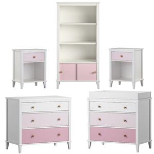 home square set with storage organizer and 2 dressers