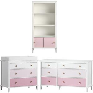 home square kids bedroom set with storage organizer and dresser