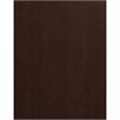 Home Square 5 Shelf Wood Bookcase with Doors Set in Mocha Cherry (Set of 2)