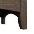 Home Square 5 Shelf Wood Bookcase Set in Ash Brown (Set of 2)