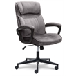 Home Square 2 Piece Velvet Seat Executive Office Chair Set in Gray