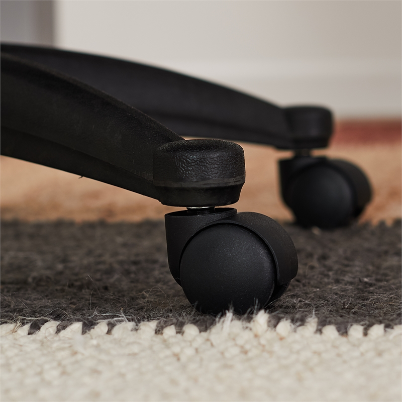 Home Square 2 Piece Velvet Seat Executive Office Chair Set in Gray