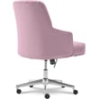Home Square 2 Piece Leighton Fabric Home Office Chair Set in Lilac Purple