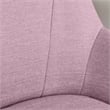 Home Square 2 Piece Leighton Fabric Home Office Chair Set in Lilac Purple