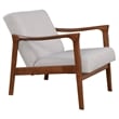 Home Square 2 Piece Slate Wood Lounge Chair Set in Brown-Gray
