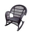 Home Square 2 Piece Wicker Chair Set in Espresso
