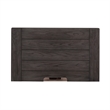 Home Square 2 Piece Wood Night Stand with Charging Station Set in Light Brown