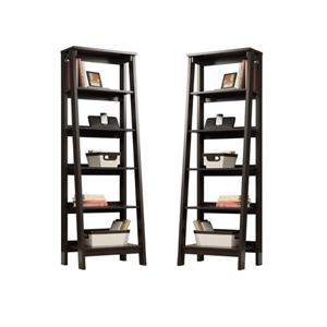 Ladder Bookcases Bookshelves, Altra Metal Ladder Bookcase