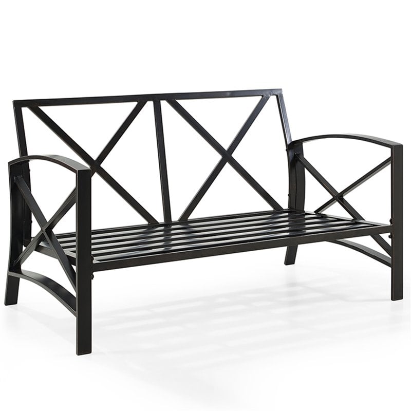 metal patio loveseat