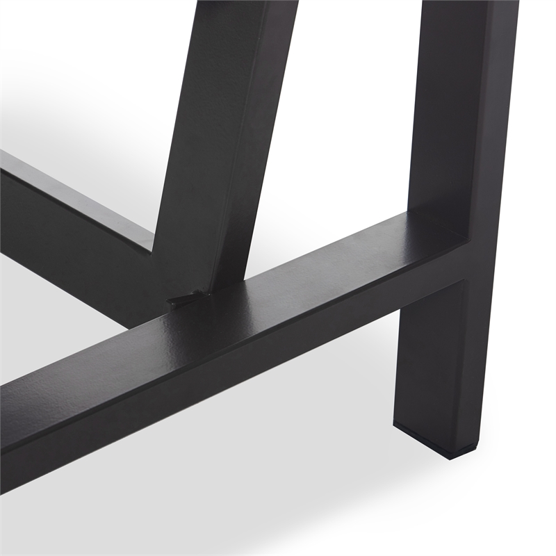 Home Square 2 Piece Metal Frame Accent Chair Set in Light Grey