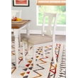 Home Square 2 Piece Wood Dining Side Chairs Set in White and Tan