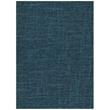Home Square 2 Piece Linen Fabric Futon Mattress Set in Aqua Blue