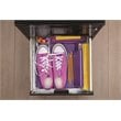 Home Square 3 Drawer Metal Vertical Filing Cabinet Set in Black (Set of 2)