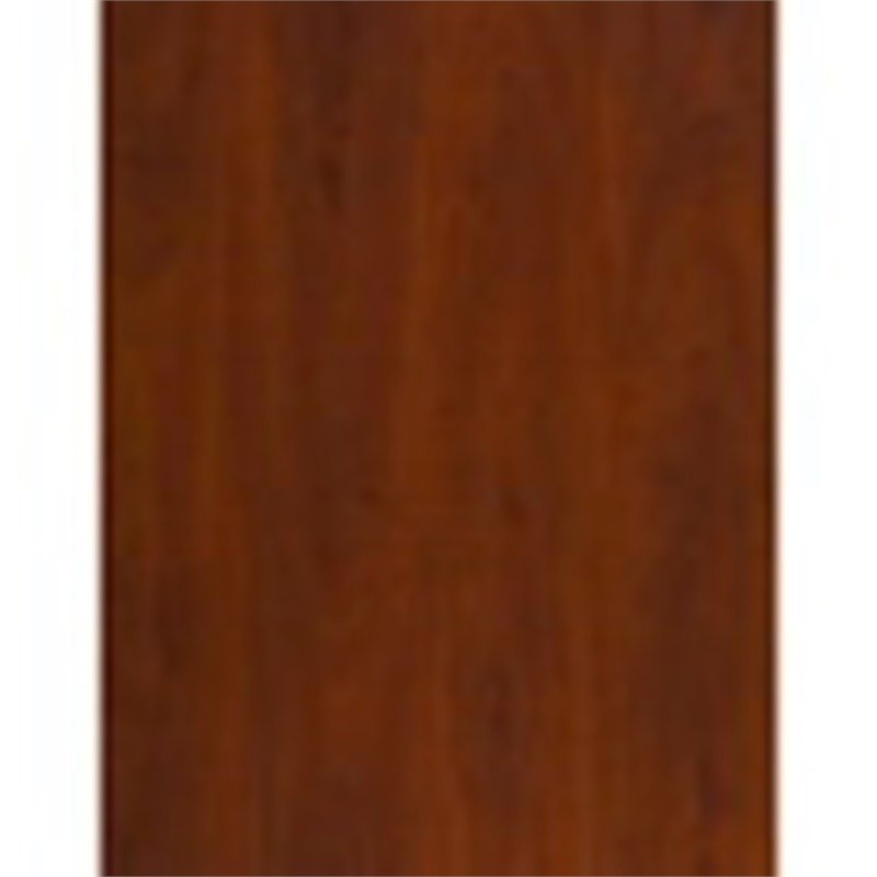 Home Square 2 Drawer Mobile Wood Filing Cabinet Set in Hansen Cherry (Set of 2)