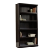Home Square 2 Piece Engineered Wood 5-Shelves Bookcase Set in Estate Black