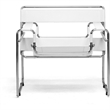Home Square 2 Piece Bonded Leather Accent Chair Set with Metal Frame in White